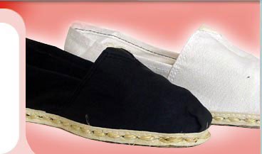 Alpargatas de top yute rueda